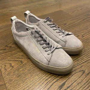 Grey Suede Sneakers